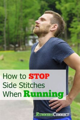 how to avoid stitches when running and how to keep your shoes in good condition